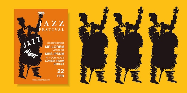 Jazz festival flyers