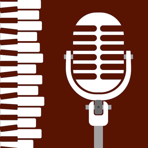 jazz festival piano song microphone music 