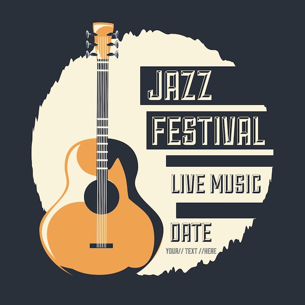 Jazz festival poster