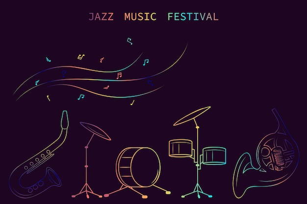 Jazz festival poster