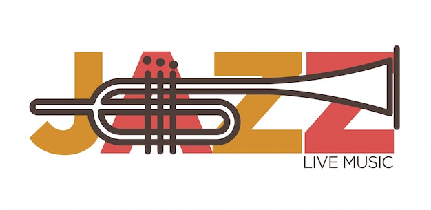 Jazz live muziek banner