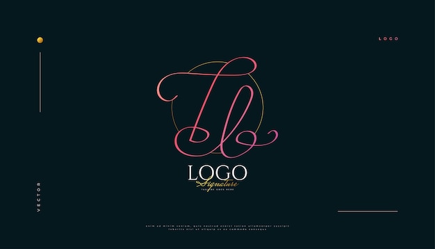 JB Initial Signature Logo Design met elegante en minimalistische handschriftstijl Initial J en A Logo Design for Wedding Fashion Jewelry Boutique en Business Brand Identity