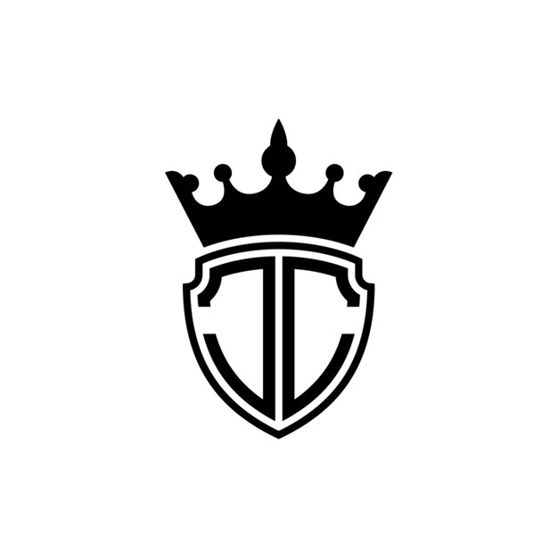 JC モノグラム ロゴデザイン 文字 テキスト 名前 シンボル 単色 ロゴタイプ アルファベット 文字 シンプル ロゴ