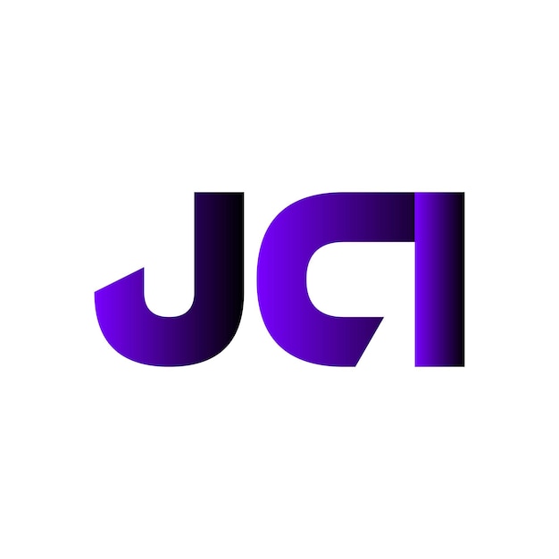 JCI creatief abstract letter initiële symbool icoon vector logo ontwerp