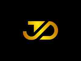 Vector jd design a logo