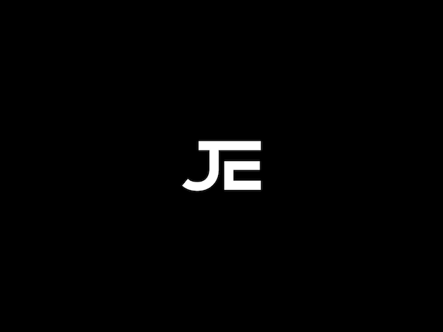 JE logo design