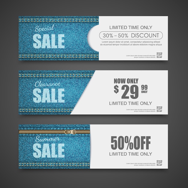 jeans banner