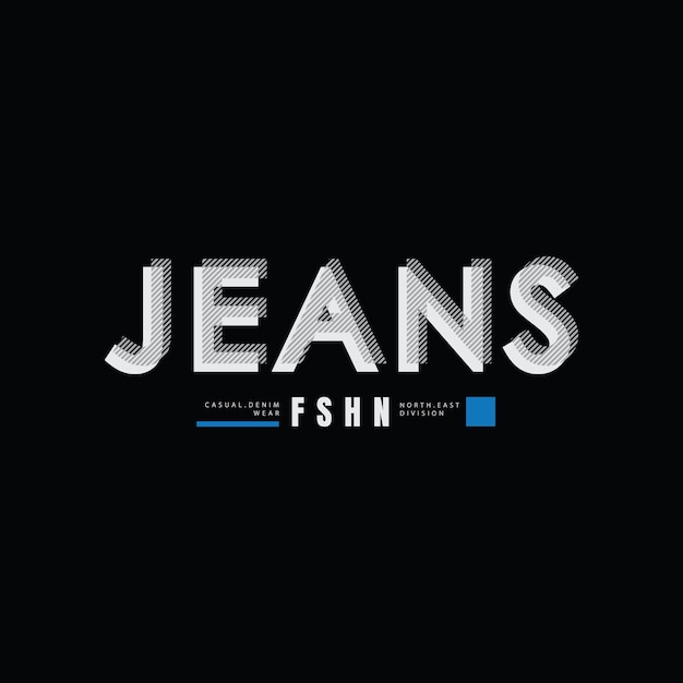 Jeans tshirt and apparel design