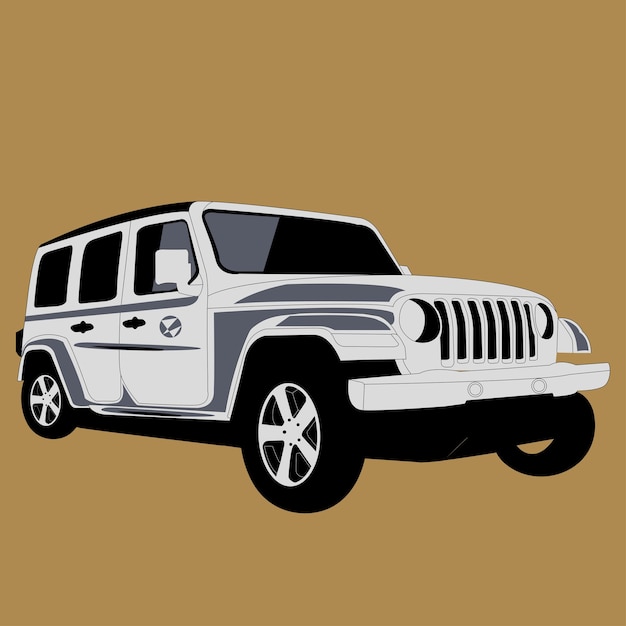 jeep car vector design art vector for car design