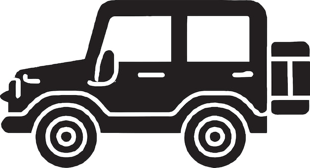 Jeep DJ5 Postale Icon Design