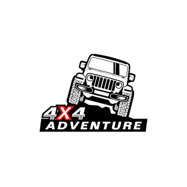 Логотип jeep с названием jeep adventure