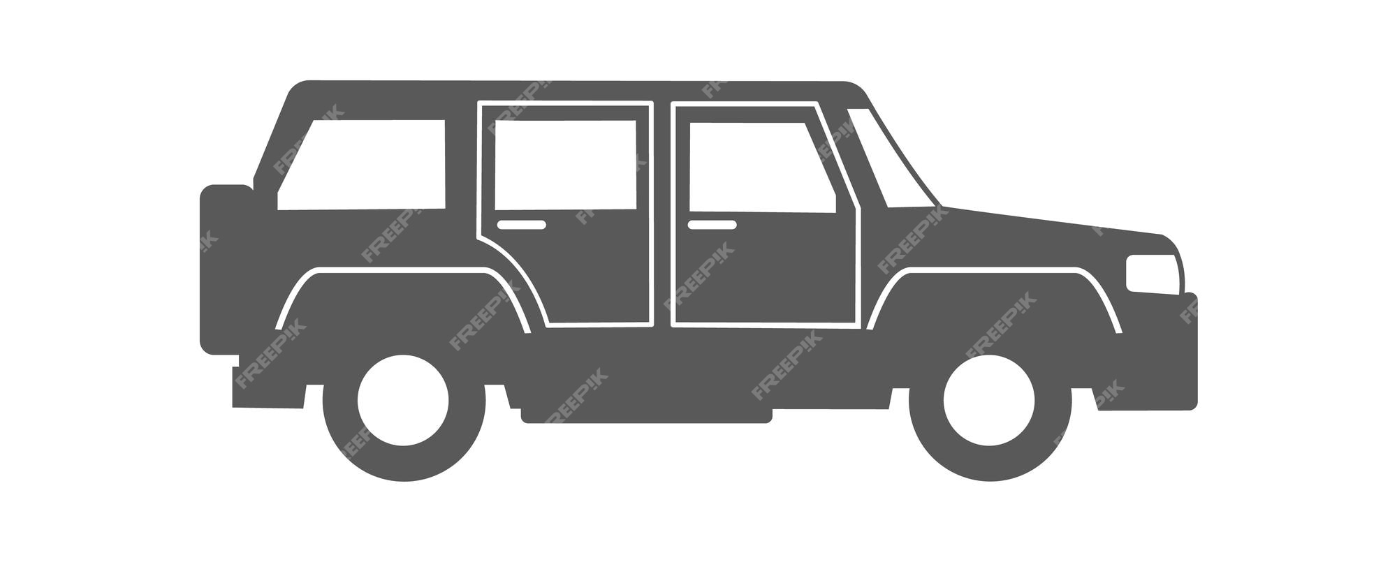 free army jeep clipart