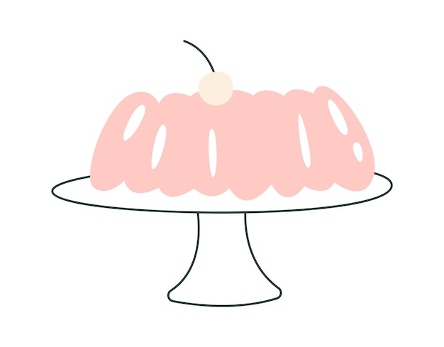 Jelly Cake On Stand