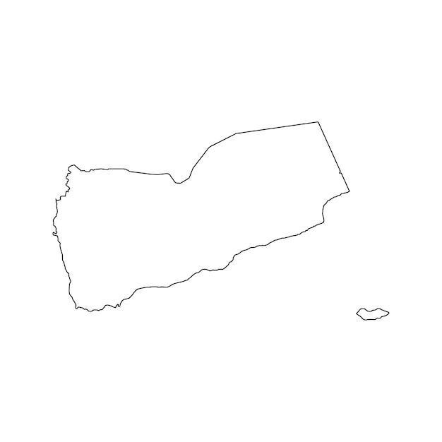 Jemen Kaartpictogram