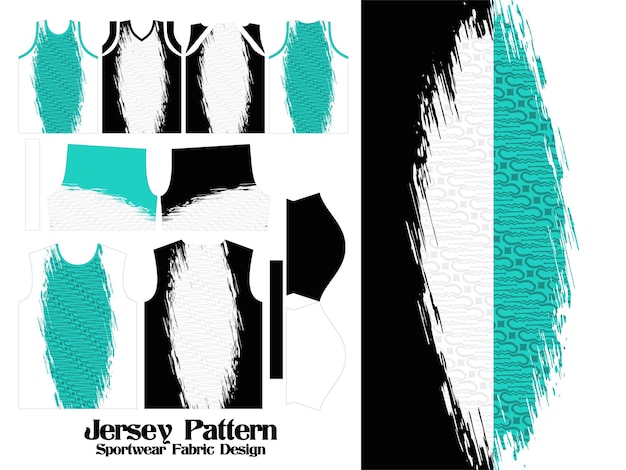 Джерси 45 узор текстильный дизайн для спортивной футболки футбол футбол киберспорт спортивная одежда спереди и сзади