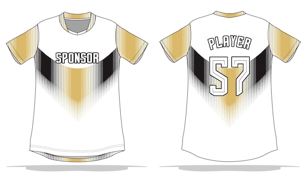 Design di sfondo in jersey adatto per divise di squadre sportive, calcio, pallavolo, basket, ecc