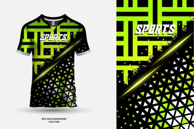 Vector jersey design modern soccer gaming e sports soccer