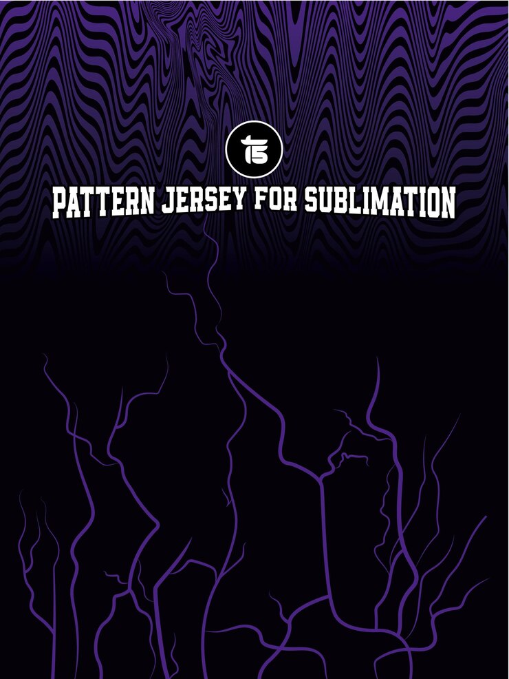 Vector jersey design pattern for printing and sublimation