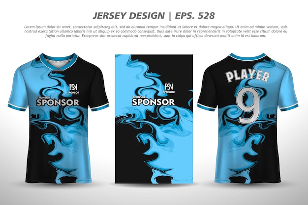 Jersey design sublimation t shirt Premium geometric pattern Incredible Vector collection for Soccer football racing cycling gaming motocross sports