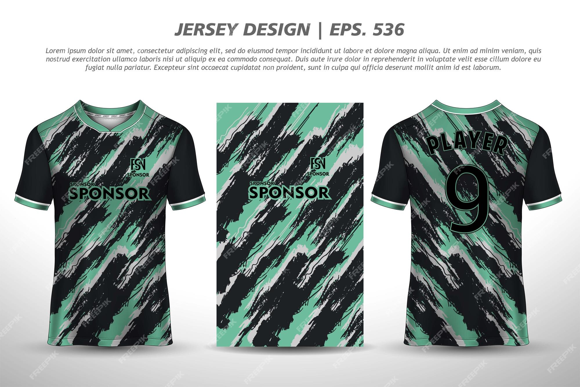 Premium Vector | Jersey design sublimation t shirt premium geometric ...