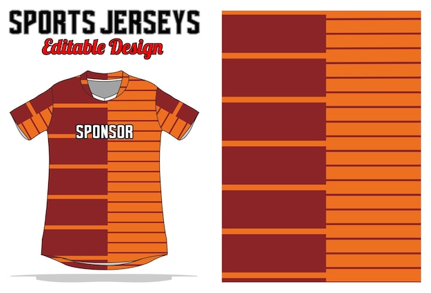 jersey design suitable for sport uniform soccer basketball vollyball etc