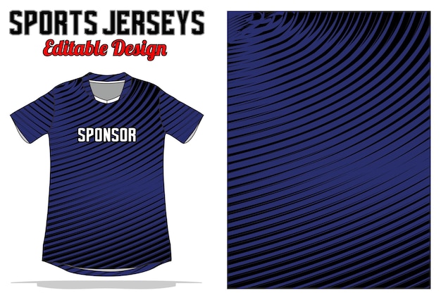 Design della maglia adatto per uniformi sportive calcio pallacanestro pallavolo ciclismo giochi ecc
