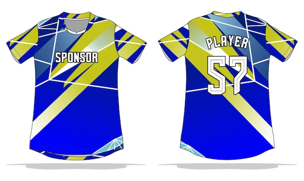 Jersey design suitable for sports teams, football, basketball, volleyball, cycling, etc