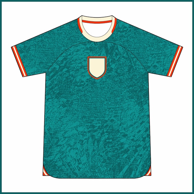 Vettore disegno del jersey