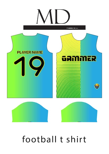 Vector jersey design