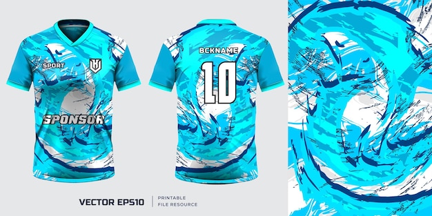 Jersey mockup template t shirt design Abstract pattern design for jersey soccer football kit