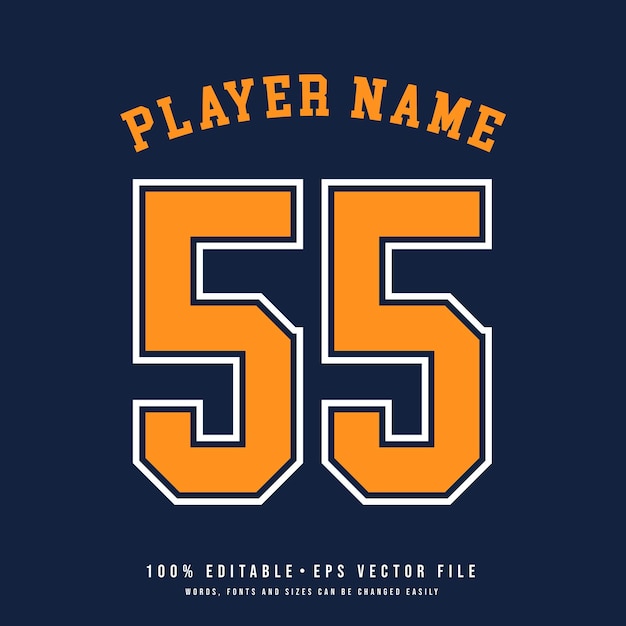 Premium Vector  Jersey number basketball team name printable text