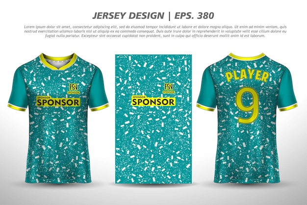 Jersey ontwerp sublimatie t-shirt premium geometrisch patroon incredible vector collectie voor voetbal racen fietsen gaming motorcross sport