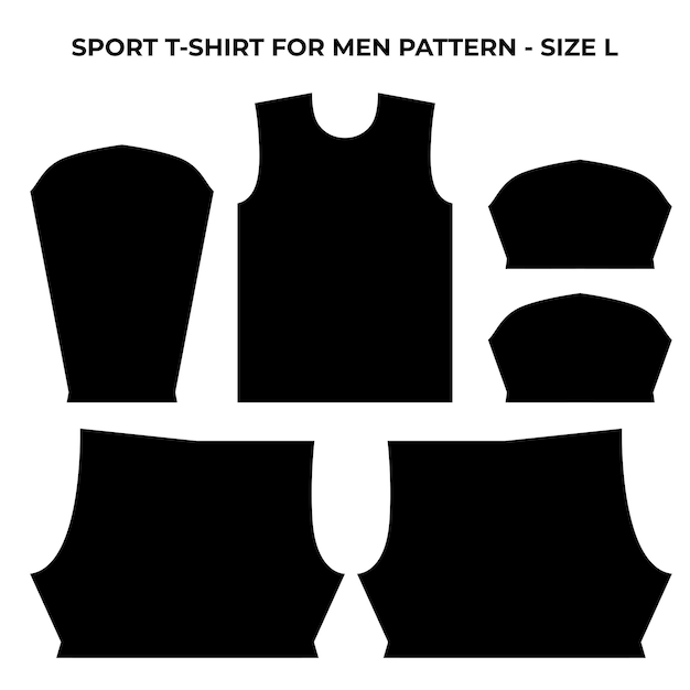 Vector jersey pattern for sublimation print