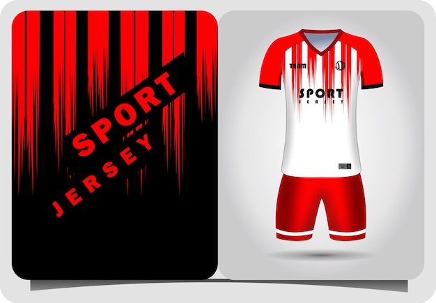 jersey sjabloon sport t-shirt ontwerp