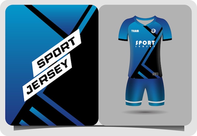 jersey sjabloon sport t-shirt ontwerp