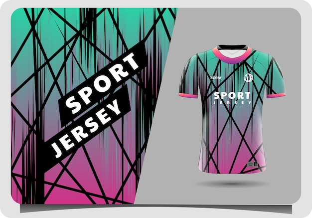 jersey sjabloon sport t-shirt ontwerp