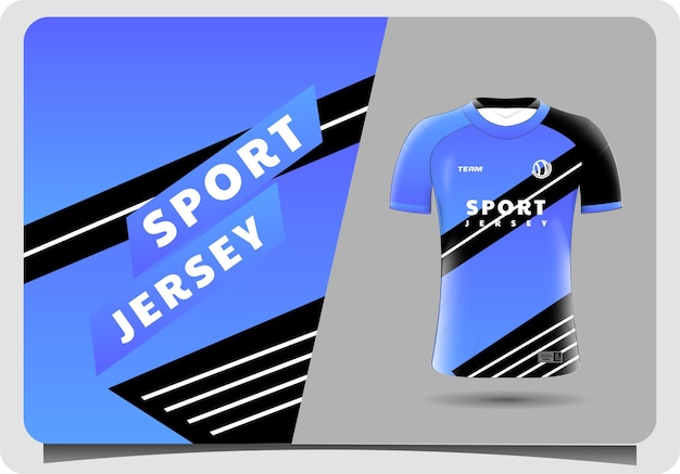 jersey sjabloon sport t-shirt ontwerp