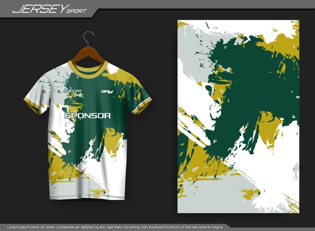 Jersey sports t-shirt. Suitable for jersey, background, poster, etc.