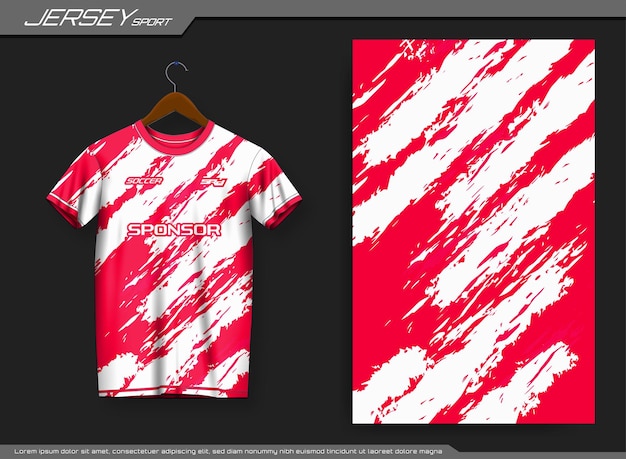 Jersey sports t-shirt. Suitable for jersey, background, poster, etc.