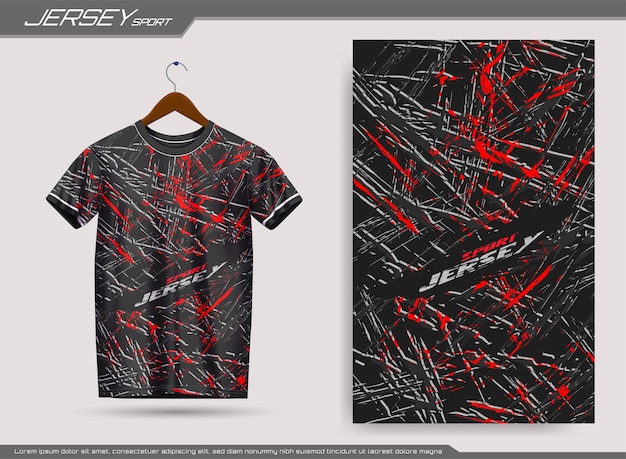 Vector jersey sports tshirt design vector suitable for jersey background poster banner element etc