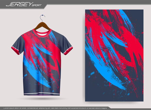 Vector jersey sports tshirt suitable for jersey background poster etc