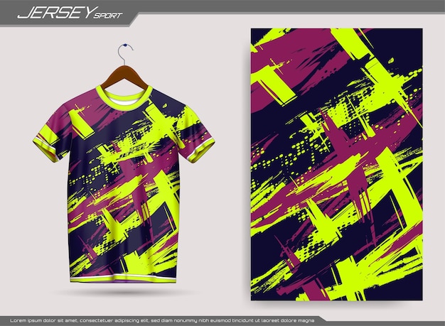 Vector jersey sports tshirt suitable for jersey background poster etc