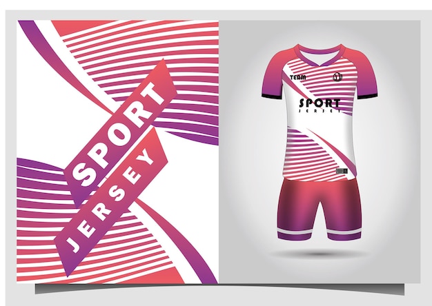 Jersey template sport t shirt design