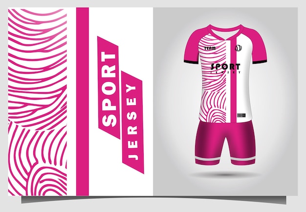 Maglietta sportiva modello jersey design