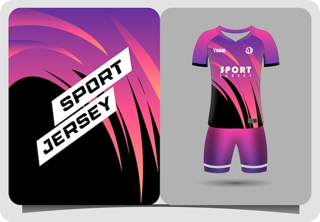 jersey template sport t-shirt design