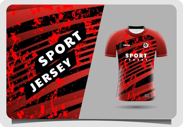 Jersey template sport t shirt design