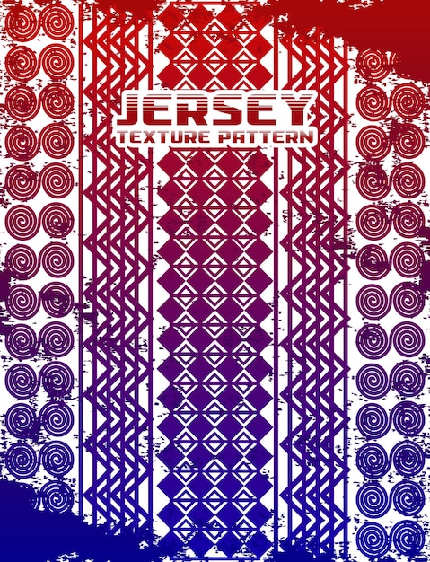 Vector jersey texture pattern