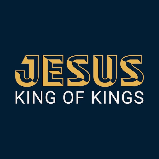 Jesus King Of Kings T shirt Design