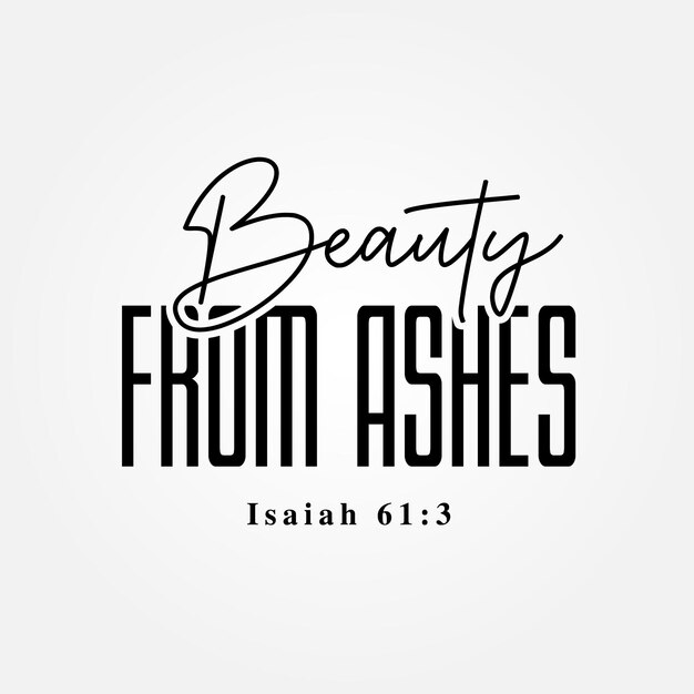 Jesus quotes typography design