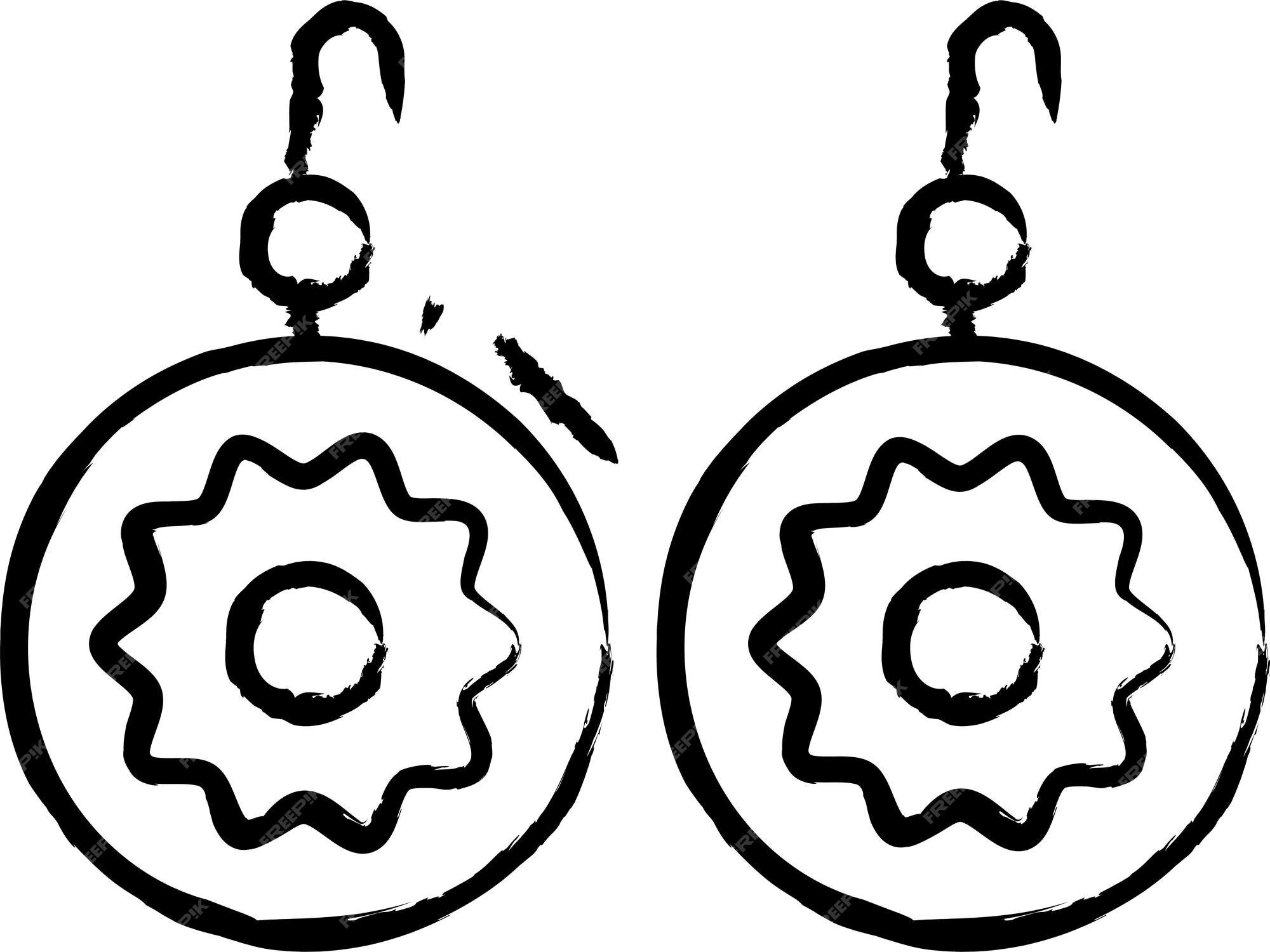 Premium Vector | Jewellery hand drawn vector illustration